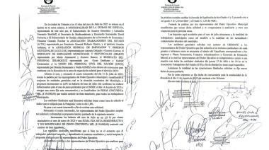 Se firmó un 1,8% de aumento y una suma fija transitoria de $50.000 para municipales
