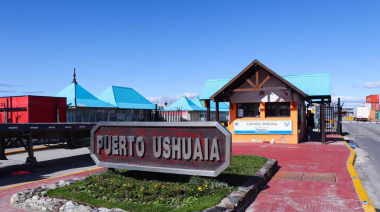 Portuarios de Ushuaia protestan por la quita de fondos para Osef
