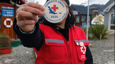 Cruz Roja Ushuaia lanza la campaña ‘Comercio Amigo’