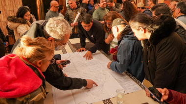 El Municipio de Tolhuin oficializa la mensura de Altos de la Laguna para acercar servicios a 740 familias