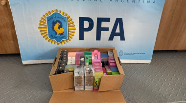 La Policía Federal y la ARCA secuestró elementos por infracción al Código Aduanero