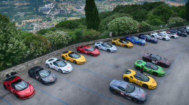 Ushuaia, destino final de la exclusiva "Ferrari Cavalcade Adventure 2025"