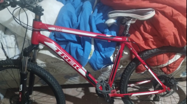 Robaron dos bicicletas del patio de una vivienda en Chacra 13