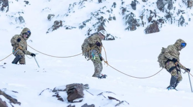 Infantes de Marina de Argentina y EE.UU. realizaron un adiestramiento de baja montaña y monte austral en Tierra del Fuego