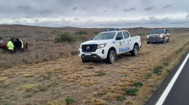 Murió una mujer de Tierra del Fuego en un vuelco cerca de Santa Isabel