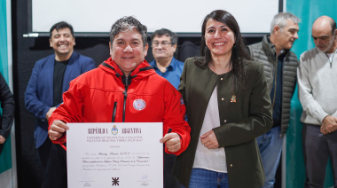 Ana Paula Cejas participó de la certificación de la primera diplomatura en Tolhuin