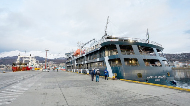 Ushuaia le da la bienvenida al Magellan Explorer