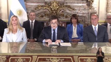 Milei anunciará el Presupuesto 2026 en cadena nacional el 15 de septiembre