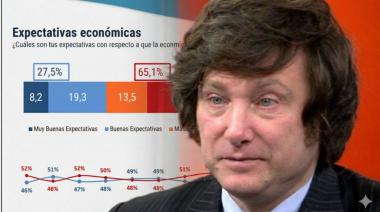 Preocupa la caida de imagen de Javier Milei