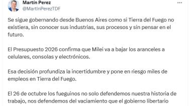 "El presupuesto 2026 confirma que Milei elimina aranceles a celulares importados"
