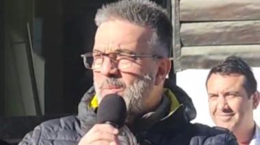 Catena inauguró el acampe docente con fuertes críticas al Gobierno y a la Justicia: “No le tenemos miedo”