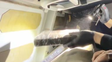 Camionero fue procesado y trasladado a la cárcel por contrabando de drogas en San Sebastián