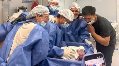 Nació el primer bebé en el Centro Modular de Tolhuin