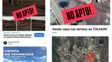 Tolhuin advierte por venta irregular de terrenos y habilita asesoramiento gratuito para compradores