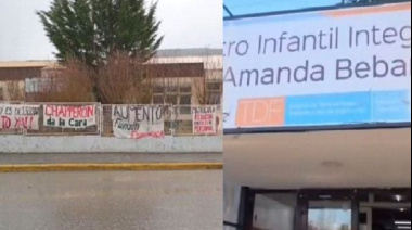 Preocupación por el estado del Jardín Amanda Beban tras el temporal: “El agua entra por todos lados”