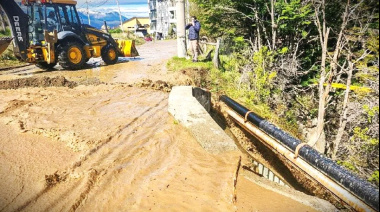 Ushuaia: la DPOSS advirtió baja presión y cortes de agua por el impacto del deshielo y las lluvias