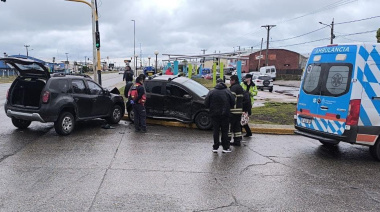 Violento choque en ruta 3 y Bilbao