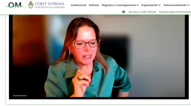 La jueza D' Alessio disertó sobre la explotación de mujeres en el narcotráfico