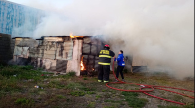 Incendio intencional de una vivienda, sin heridos