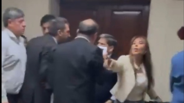 La senadora Cristina López protagonizó un escándalo al intentar forzar un despacho este lunes