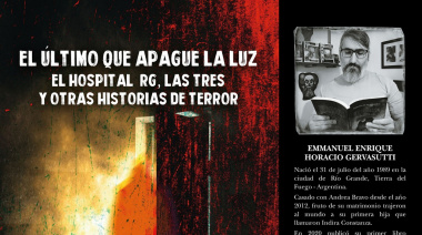 Emmanuel Gervasutti lanza la cuarta edición de su libro de relatos de terror