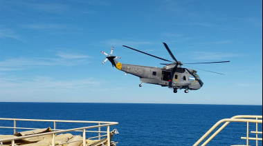 La Aviación Naval se sumó para participar en la Campaña Antártica