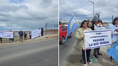Nueva protesta de Policías Territoriales Retirados