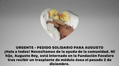 Denuncian que la obra social SMATA demoró una medicación vital y agravó el cuadro de Augusto Rey