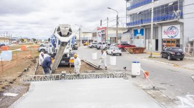 Esfuerzo compartido: Concretan obra clave para el tránsito en la zona comercial de Belgrano y Colón