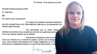 Afiliados de APEL piden la destitución de Adriana Pérez