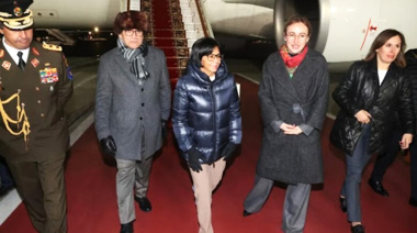 Delcy Rodríguez estaría en Rusia y pidió una “fe de vida” de Maduro