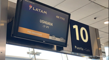 LATAM sumará vuelos directos entre San Pablo y Ushuaia en la temporada invernal 2026