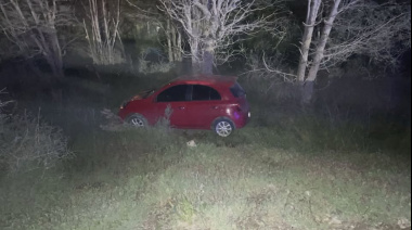 Hallaron un vehículo desbarrancado en Ushuaia y no había personas en el interior