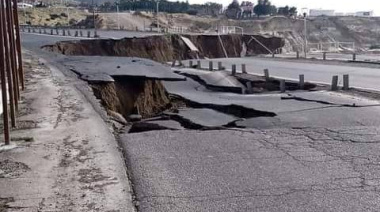 El cerro Hermitte se desplaza y crece la angustia en el barrio Sismográfica
