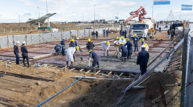Avanza la construcción del edificio de la Carpa de la Dignidad