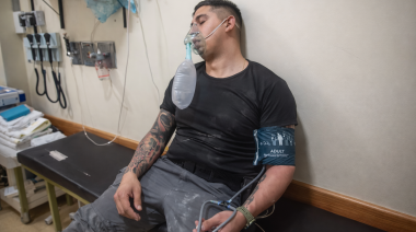 Incendio en la alcaidía de Ushuaia: un penitenciario resultó hospitalizado