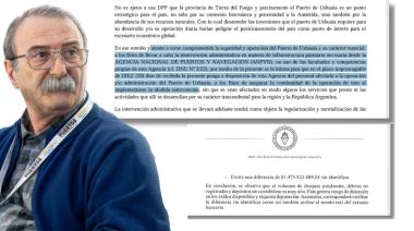 Que dice la intervención del Puerto de Ushuaia que la Provincia desconoce