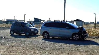 Choque en San Martín Norte: un conductor lesionado