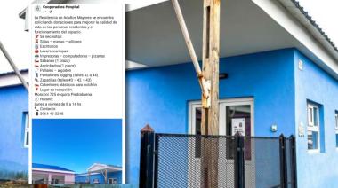 Les falta todo: la Residencia del Hospital de Río Grande de Adultos Mayores pide ayuda