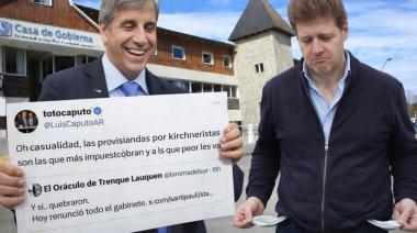 Caputo cruzó a Melella y expuso el colapso financiero de Tierra del Fuego