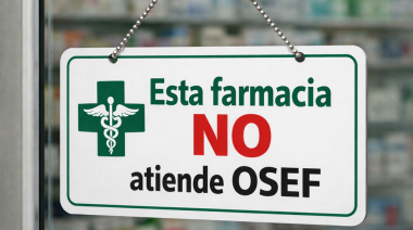 Las farmacias de toda la provincia dejan de atender a afiliados de la OSEF