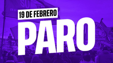 SUTEF comunicó que adhiere al paro nacional contra la reforma laboral