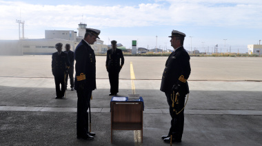 Cambio de mando en la Base Aeronaval “Pioneros Aeronavales en el Polo Sur”