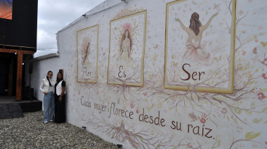 Inauguraron una obra artística en homenaje a la trayectoria y los derechos de las mujeres