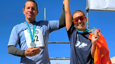Runner argentina ganó la maratón en las Malvinas y se lo dedicó a los caídos