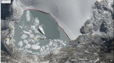 Los glaciares fueguinos perdieron casi la mitad de su superficie en una década