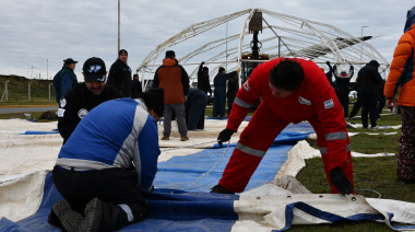 Trinchera simbólica: Se armo la última Carpa de la Dignidad, el cierre de una era en la memoria malvinera