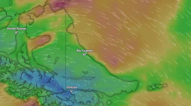 La provincia bajo alerta por ráfagas que superarán los 100 kilómetros