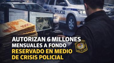 Autorizan $6 millones mensuales para investigaciones de la Policía