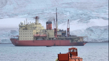 El rompehielos Irízar regresó a Ushuaia tras completar la 3° etapa de la misión antártica